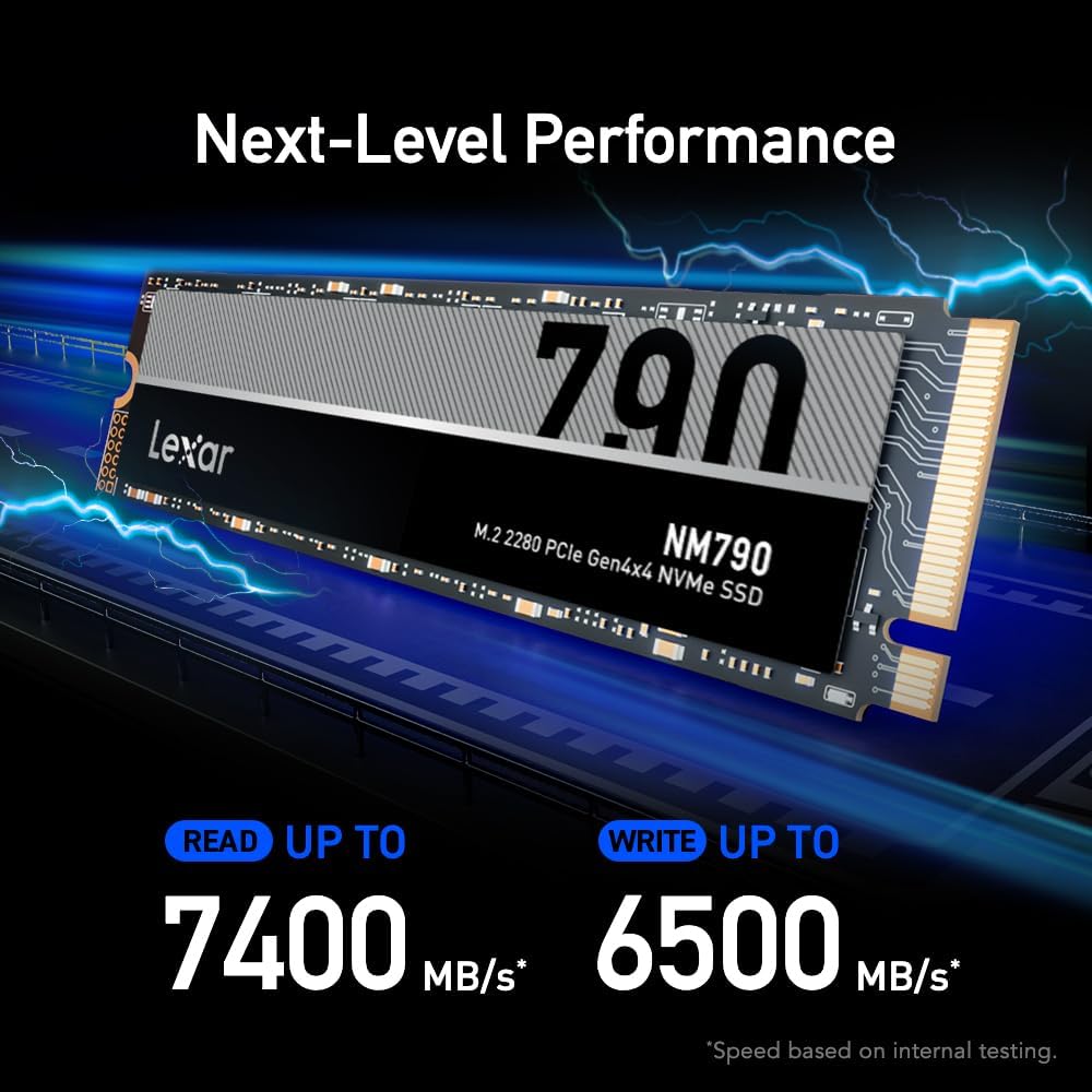Lexar M.2 NVME SSD 1TB NM790 Lexar M.2 NVME SSD 1TB NM790